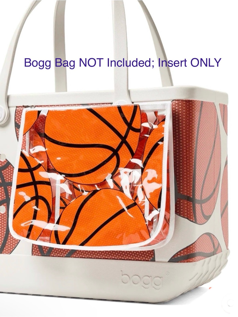 BASKETBALL BOGG DECORATIVE INSERT